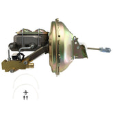 1967-1969 Camaro/Firebird 11'' Single Delco Brake Booster Conv. Kit, Disc/Disc