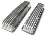 Tall/Short Aluminum Finned Valve Cover 1958-86 SBC With Hole/Without Hole