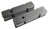 1958-87 SBC Fabricated Tall Aluminum Finned Valve Cover With Hole/Without Hole