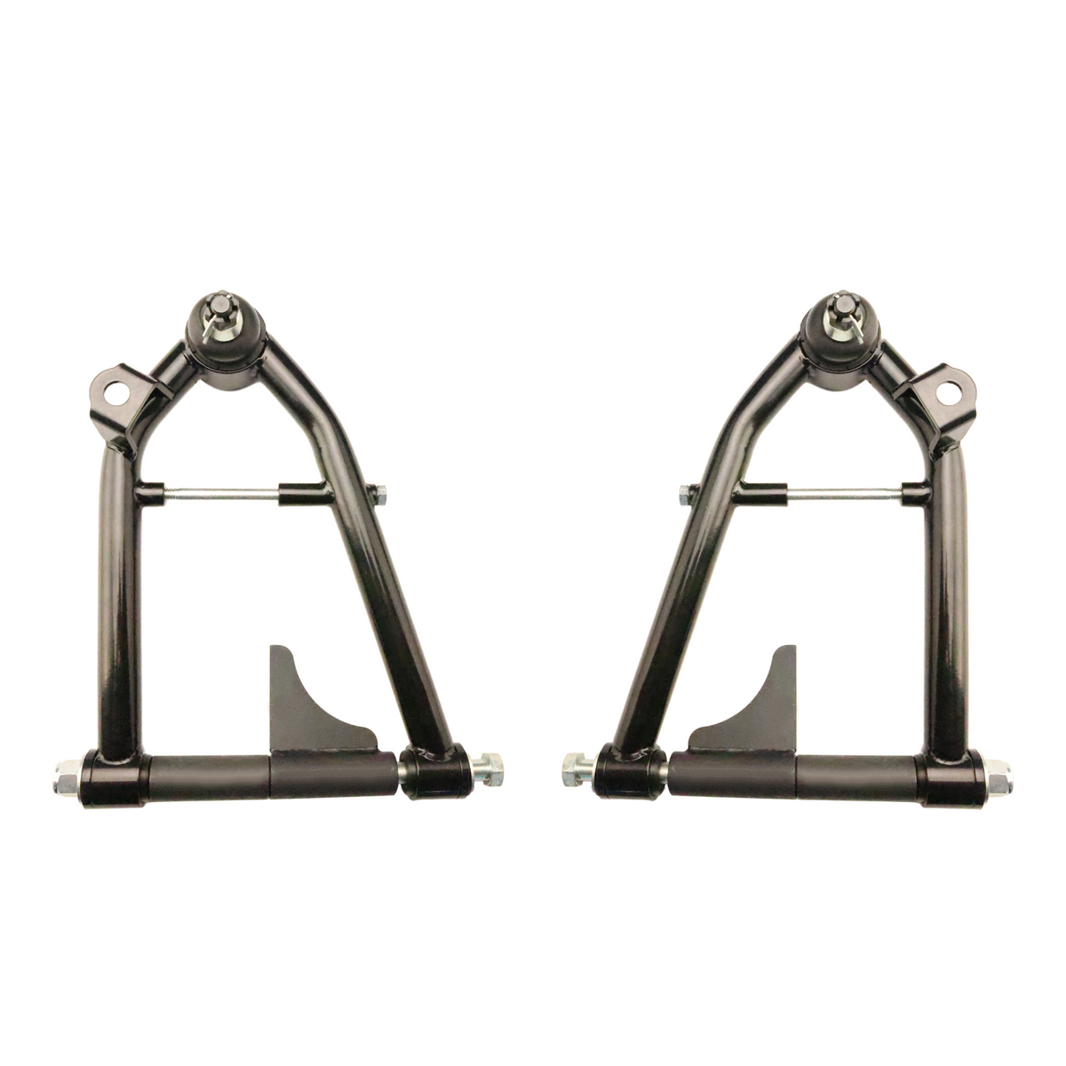 Mustang II Tubular Lower Control Arms, Stock-Style / Narrowed, for Coilover, No Strut Rod