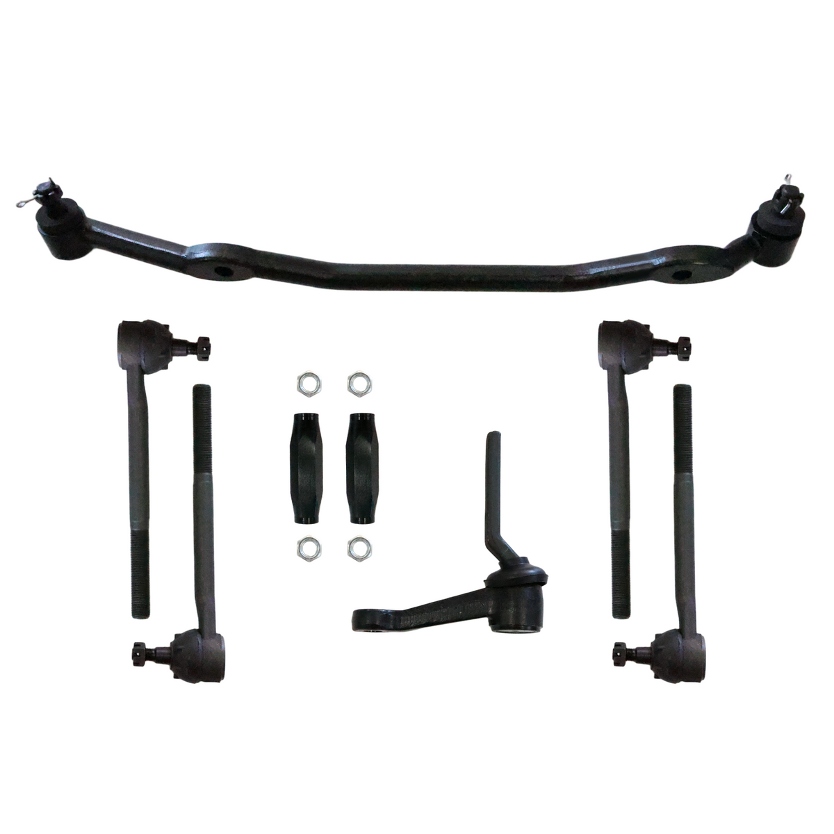1964-1967 GM A-Body Complete Steering Linkage Kit, Aluminum Billet Adjusting Sleeve