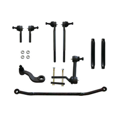 1958-1964 Chevy Complete Steering Linkage Kit, Aluminum Billet Adjusting Sleeve