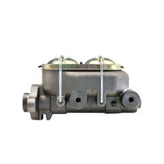 GM Universal Cast Iron Master Cylinder 1" Bore，9/16" & 1/2" Ports on Both Sides Raw