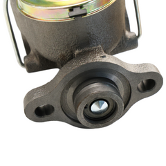 GM Universal Cast Iron Master Cylinder 1" Bore，9/16" & 1/2" Ports on Both Sides Raw