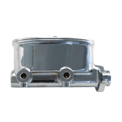 Universal Fits Cast Aluminum Oval Tandem Master Cylinder 1-1/8" Bore,9/16" & 1/2" Ports