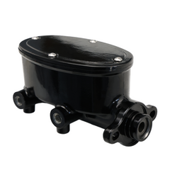 Universal Fits Cast Aluminum Oval Tandem Master Cylinder 1-1/8" Bore,9/16" & 1/2" Ports