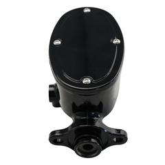 Universal Fits Cast Aluminum Oval Tandem Master Cylinder 1-1/8" Bore,9/16" & 1/2" Ports