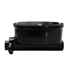 Universal Fits Cast Aluminum Oval Tandem Master Cylinder 1-1/8" Bore,9/16" & 1/2" Ports