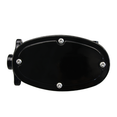 Universal Fits Cast Aluminum Oval Tandem Master Cylinder 1-1/8" Bore,9/16" & 1/2" Ports