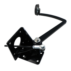 1928-1931 Ford Universal Frame Mount Brake Pedal Black