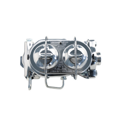 Universal Chrome 1-1/8'' Bore Dual Bail Master Cylinder w/Left Mount Proportioning Valve Kit, Disc/Disc