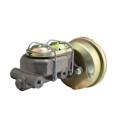 Universal 7'' Single Booster 1-1/8'' Bore Master Cylinder Combo, Disc/Disc