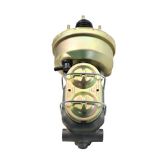 Universal 7'' Single Booster 1-1/8'' Bore Master Cylinder Combo, Disc/Disc