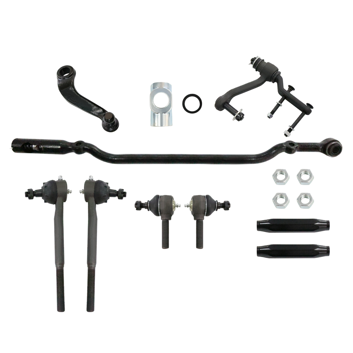 1955-1957 Chevy Bel Air Steering Linkage Upgrade Kit, Aluminum Billet Adjusting Sleeve