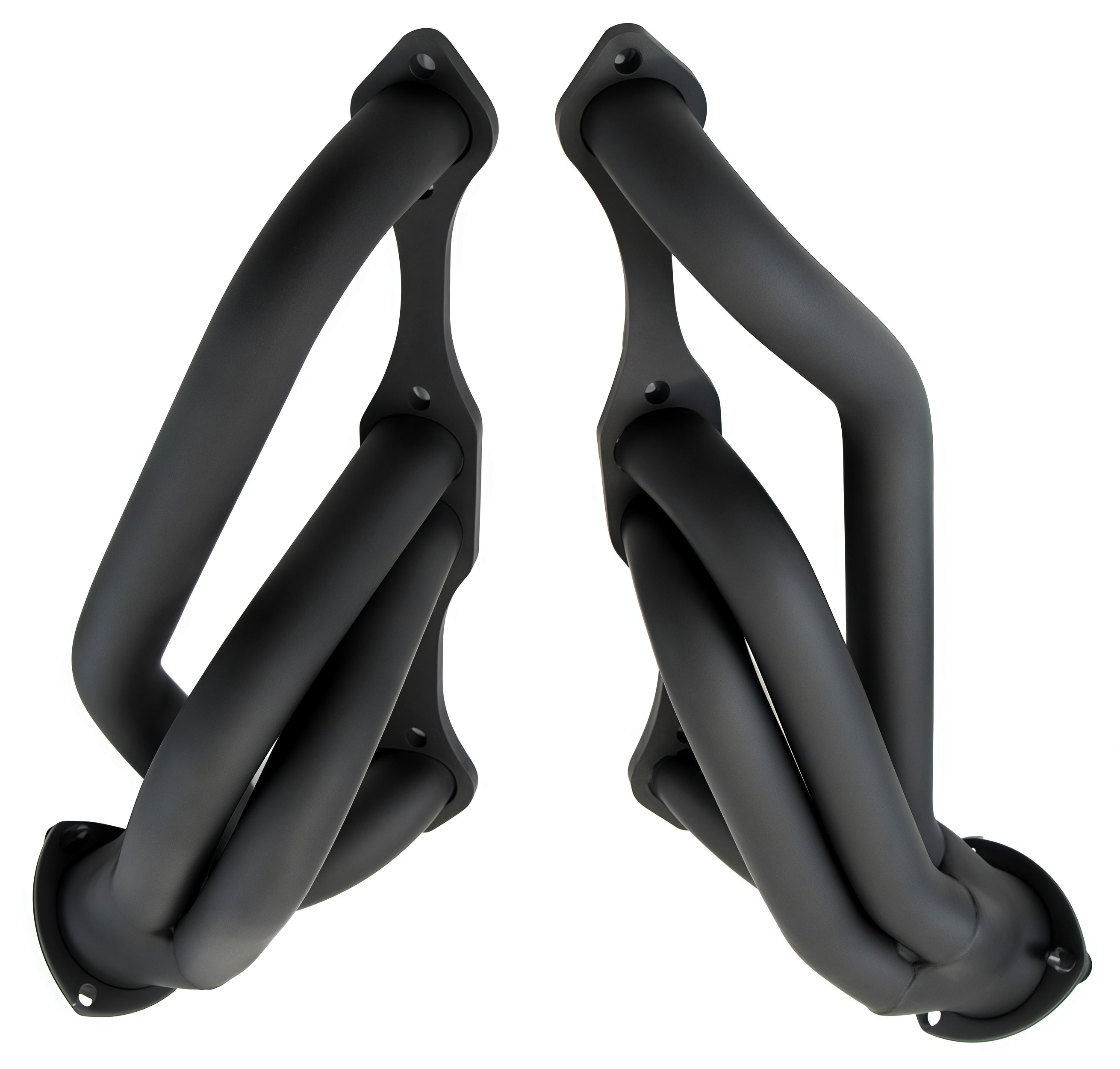 Jcb Header 1955-57 Chevy Chassis Small Block Chevy 283-400 Shorty Headers, Round ...