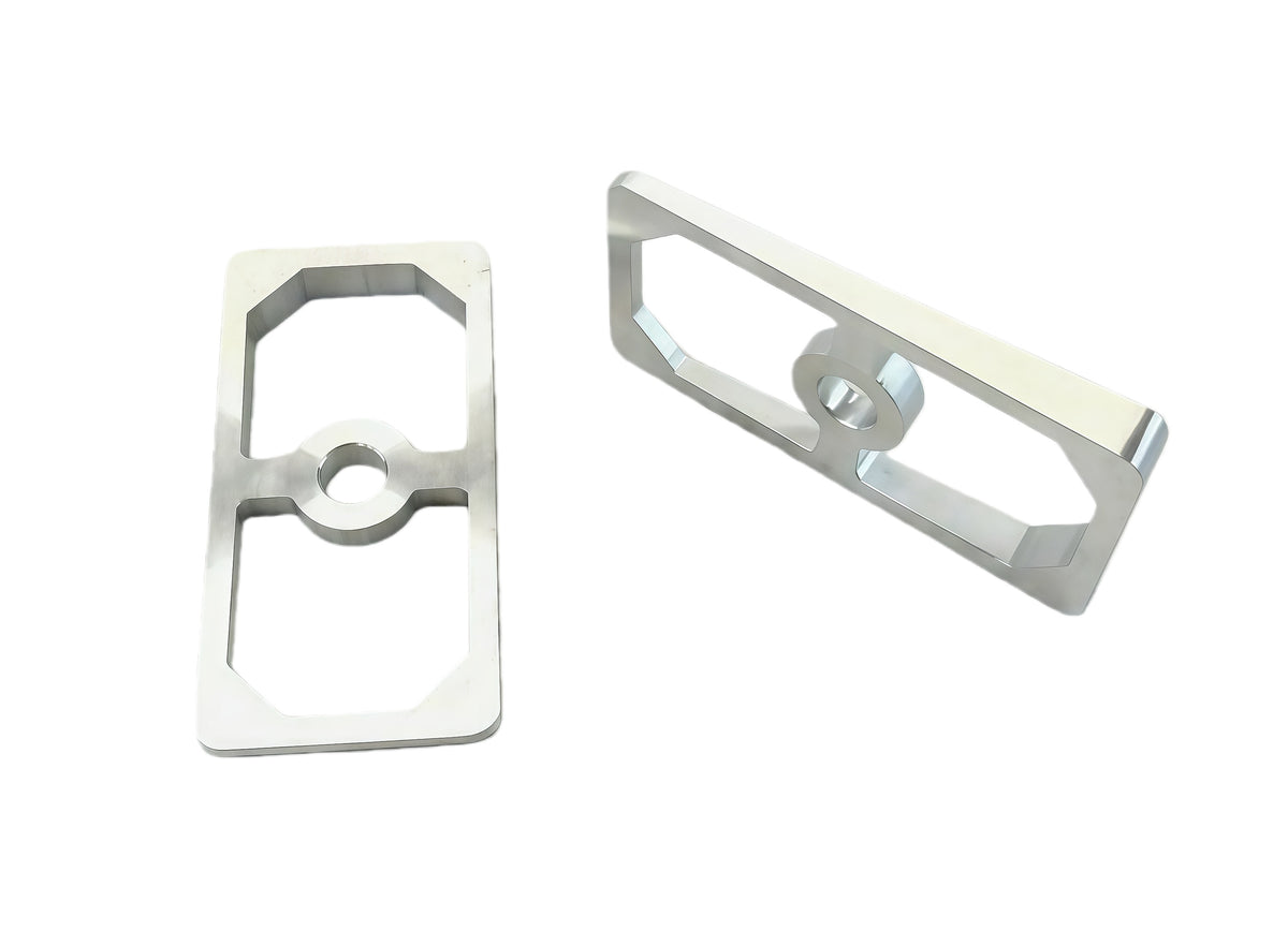 Aluminum Pinion Angle Leaf Spring Shims for 2.5 Springs