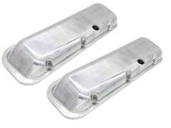 Tall/Short Aluminum Smooth Valve Cover 1965-95 BBC 396-502 w/ Hole