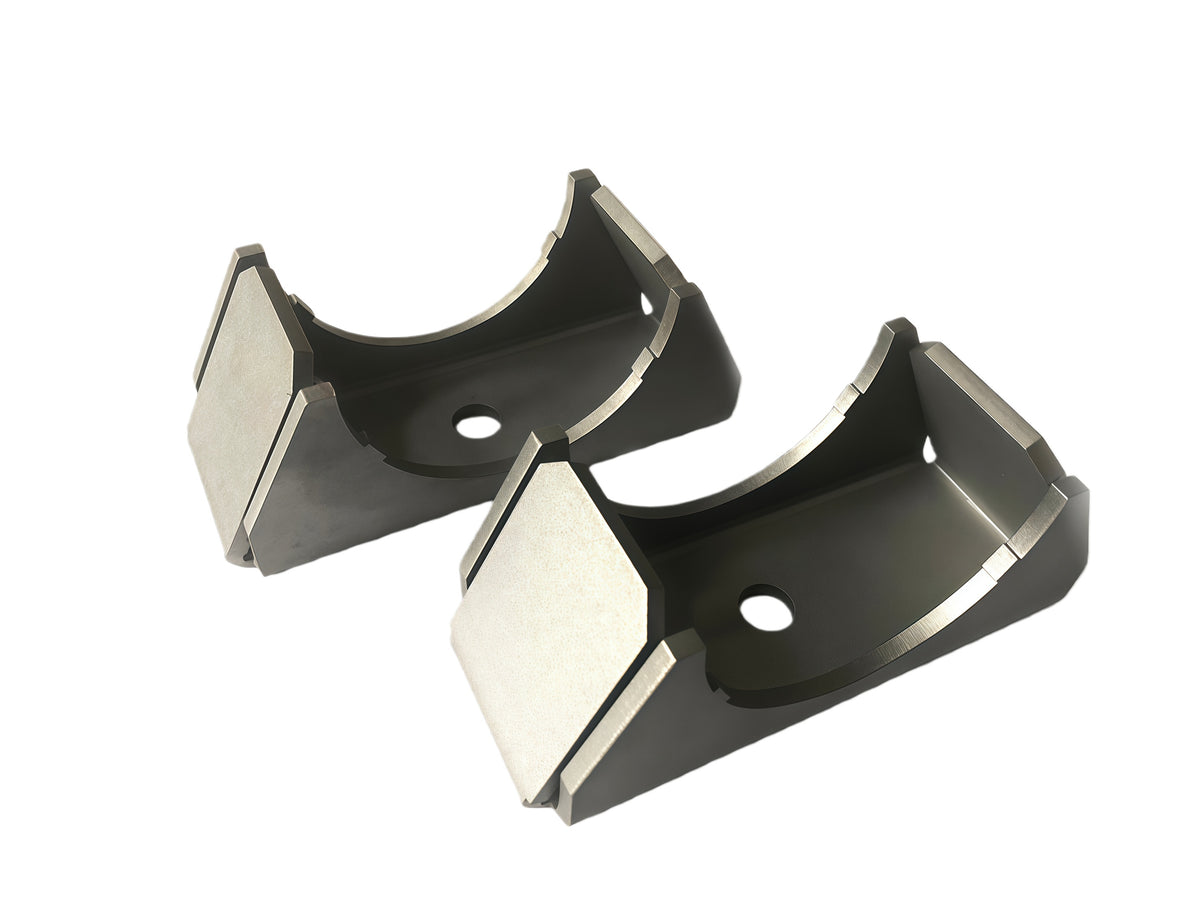 Leaf Spring Pads - 3"or3 1/4" Tube x 2 1/4" Wide (Boxed Ends)