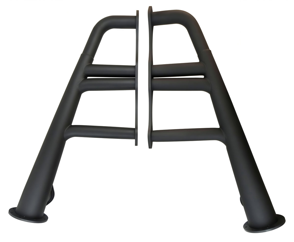 Universal Fit Small Block Chevy 265-400 c.i. Lake Style Headers， Round Port