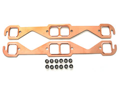 55-91 SBC Copper Seal Exhaust Gasket, Round Port/Square Port/Large Race Port