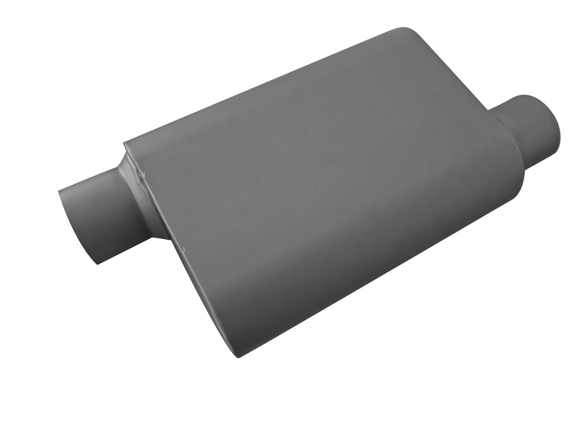 Welded Chamber Muffler，2.25/2.5/3 InchOffset Inlet/Offset Outlet，Steel/Stainess Steel