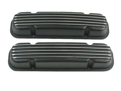 Tall Aluminum Finned Valve Covers for Pontiac w/o Holes