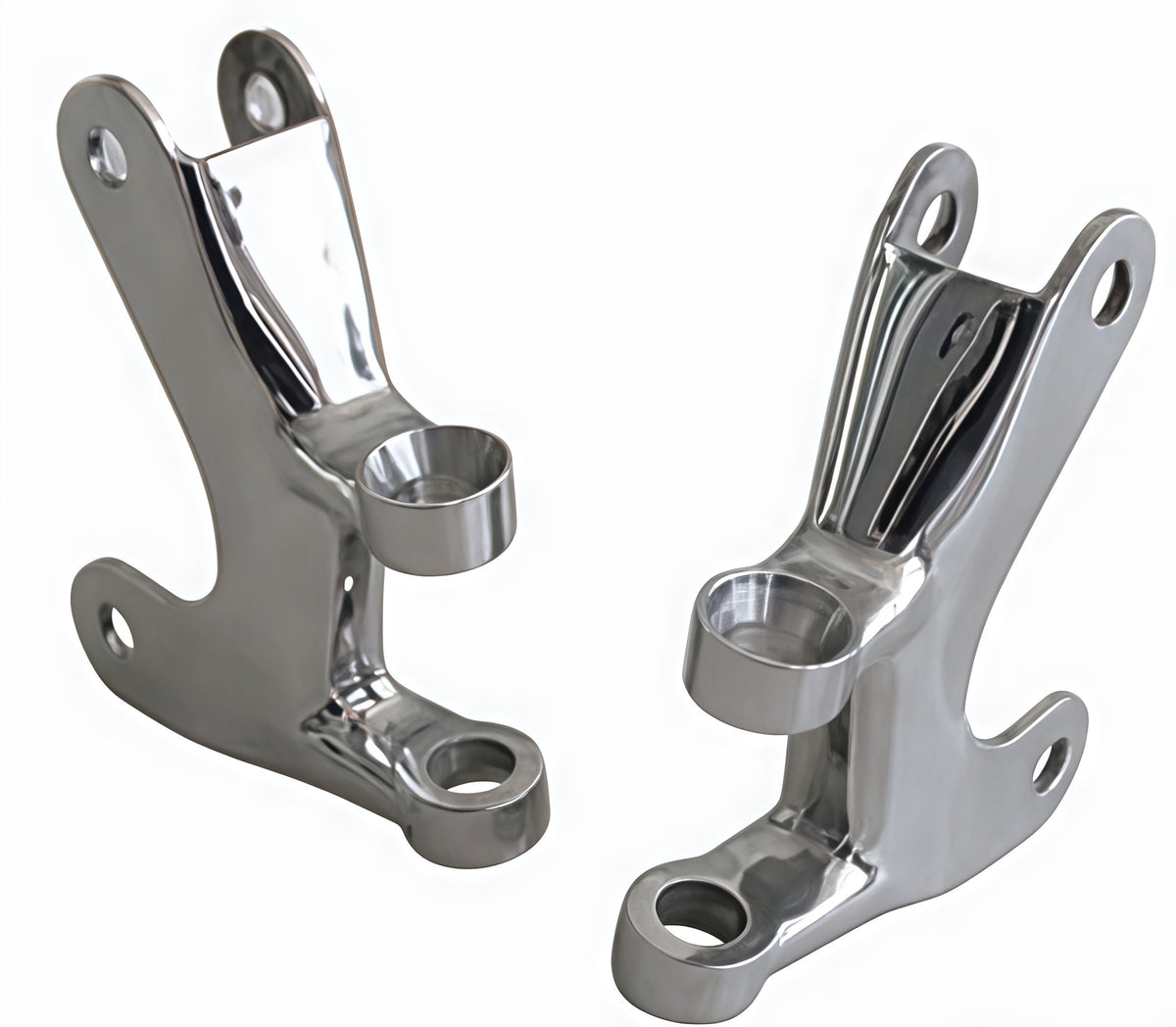 Universal Fit Stainless Steel 4-Bar Batwing Brackets
