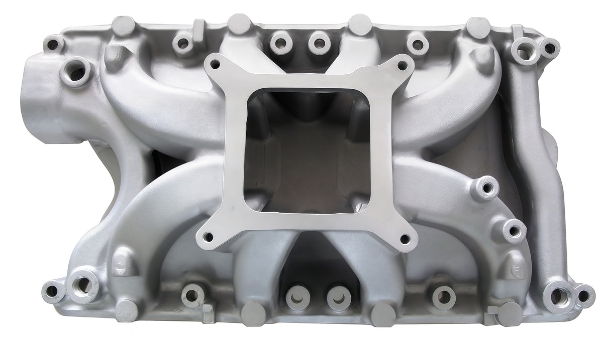 Ford SB 351W Windsor Shootout High Rise Injection Port Single Plane Intake Manifold，3500-7500 RPM