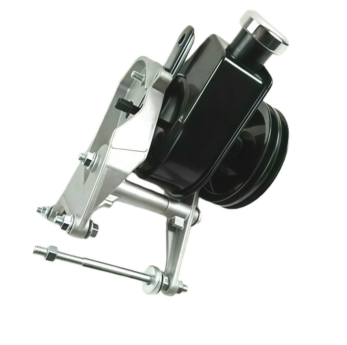 Power Steering Pump w/ Tank， Brackets， Double Pulley for CJ V8