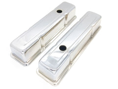 1958-86 Small Block Chevy 283-400 Tall/Short Steel Baffled Valve Cover