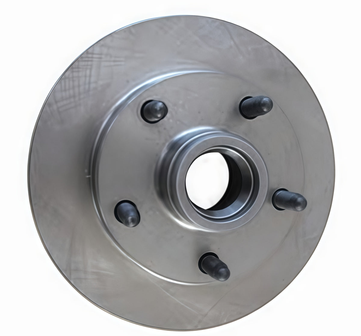 11＂ GM Brake Rotor with Ford Bolt Pattern， 5 x 4.5＂， Thk 1＂， Stud 1/2＂-20 x 1.50＂