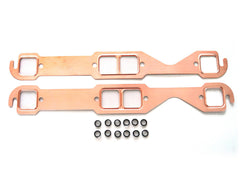 55-91 SBC Copper Seal Exhaust Gasket, Round Port/Square Port/Large Race Port