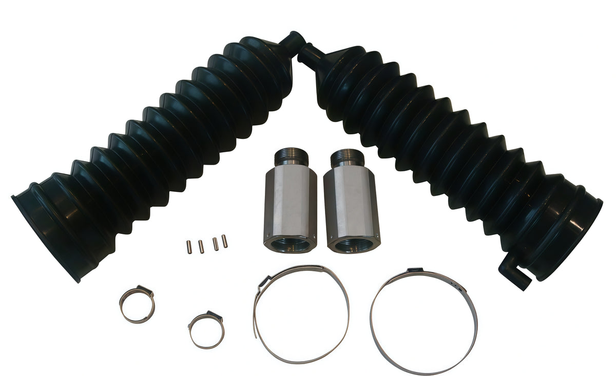 Mustang II T-Bird 2“ Inner Tie Rod Extension， Manual Version