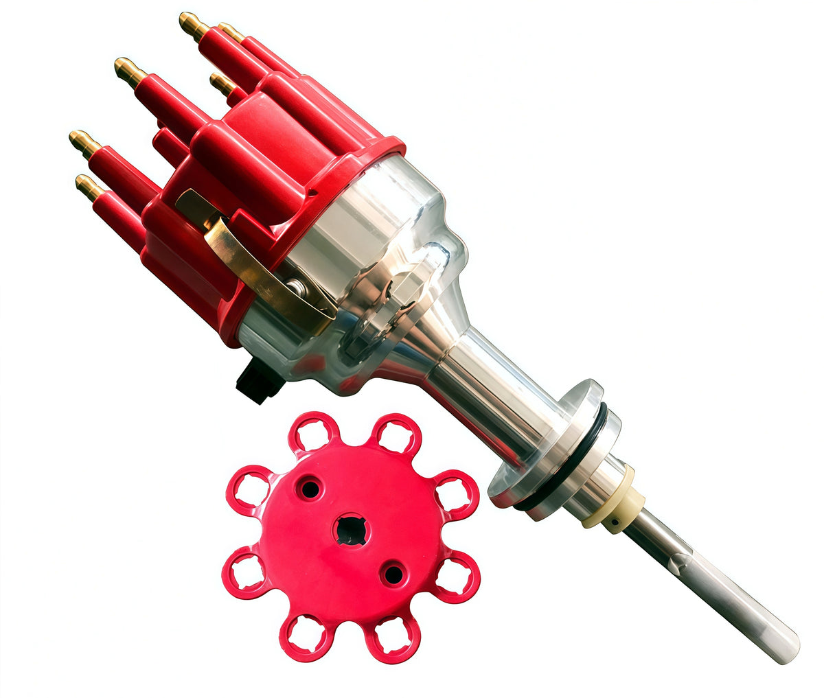 SB Chrysler Mopar 318-360 Race Pro Billet Ready to Run Electronic Distributor