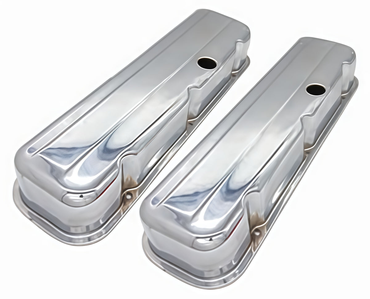 1965-95 Big Block Chevy 396-502 Tall/Short Steel Baffled Valve Cover
