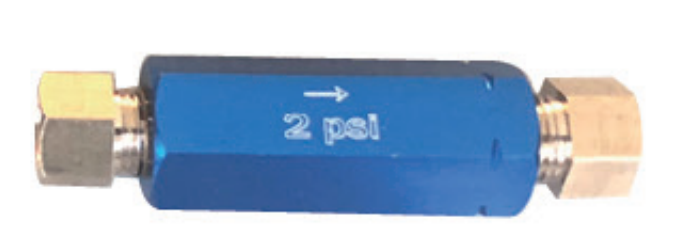 Hex Head Residual Check Valve,2 lbs/10lbs