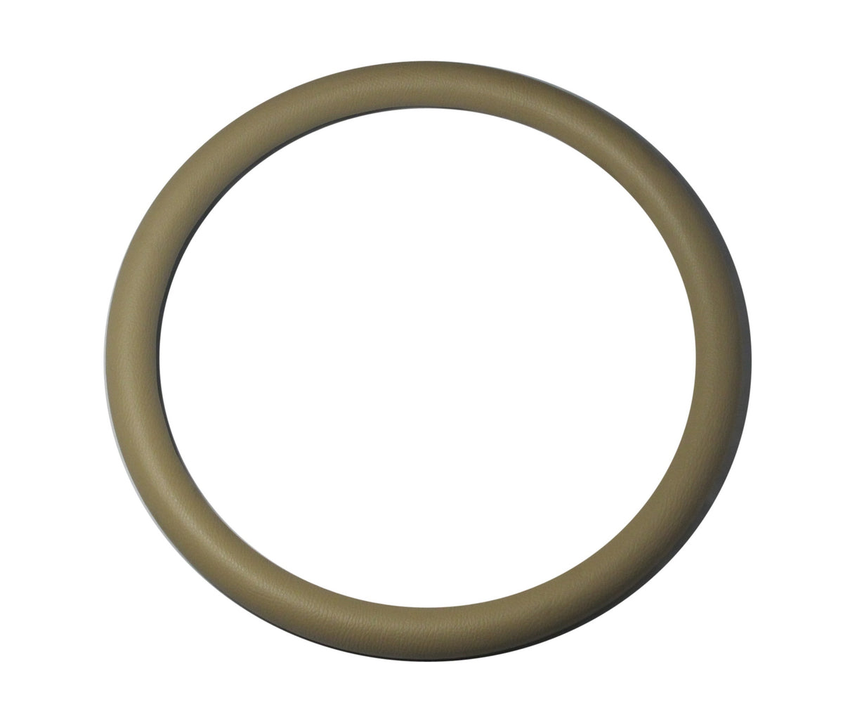 Wheat/Yellow Leather Steering Wheel Half  Wrap For Billet Wheel