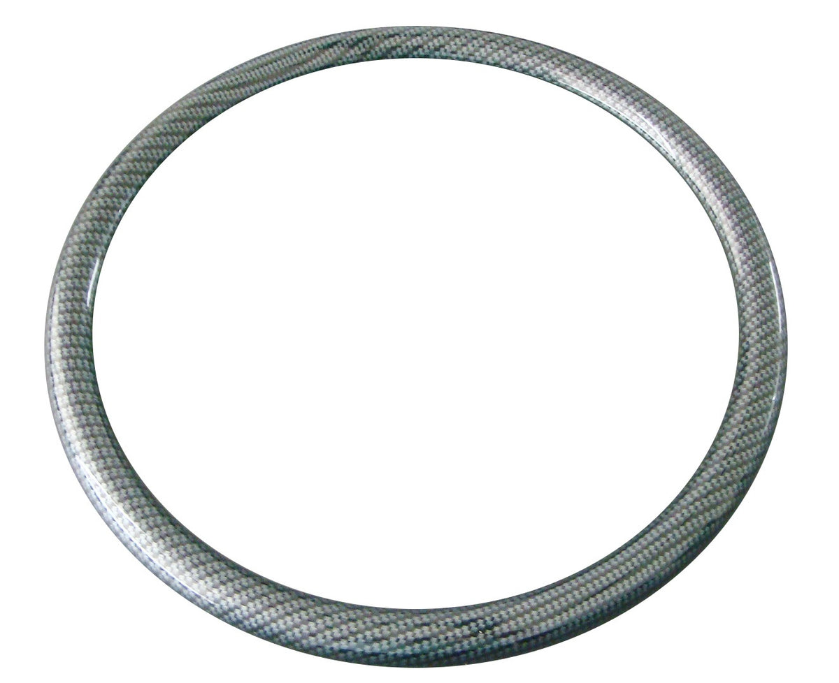 Carbon Fiber Look Steering Wheel Half  Wrap For Billet Wheel