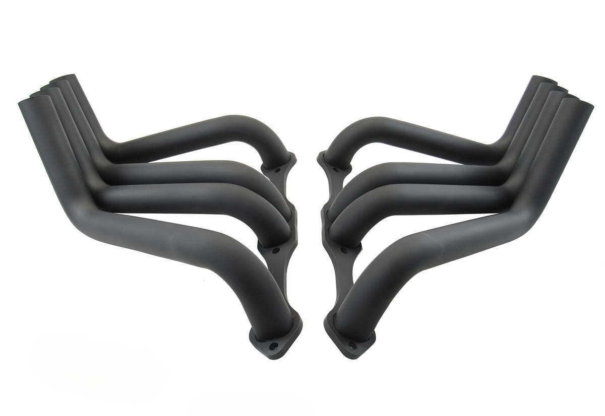 Universal Fit Boom Tube Small Block Chevy Zoomie Headers， Rectangular Port