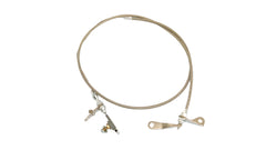 Ford C4 Stainless Steel Braided Kick Down Cables