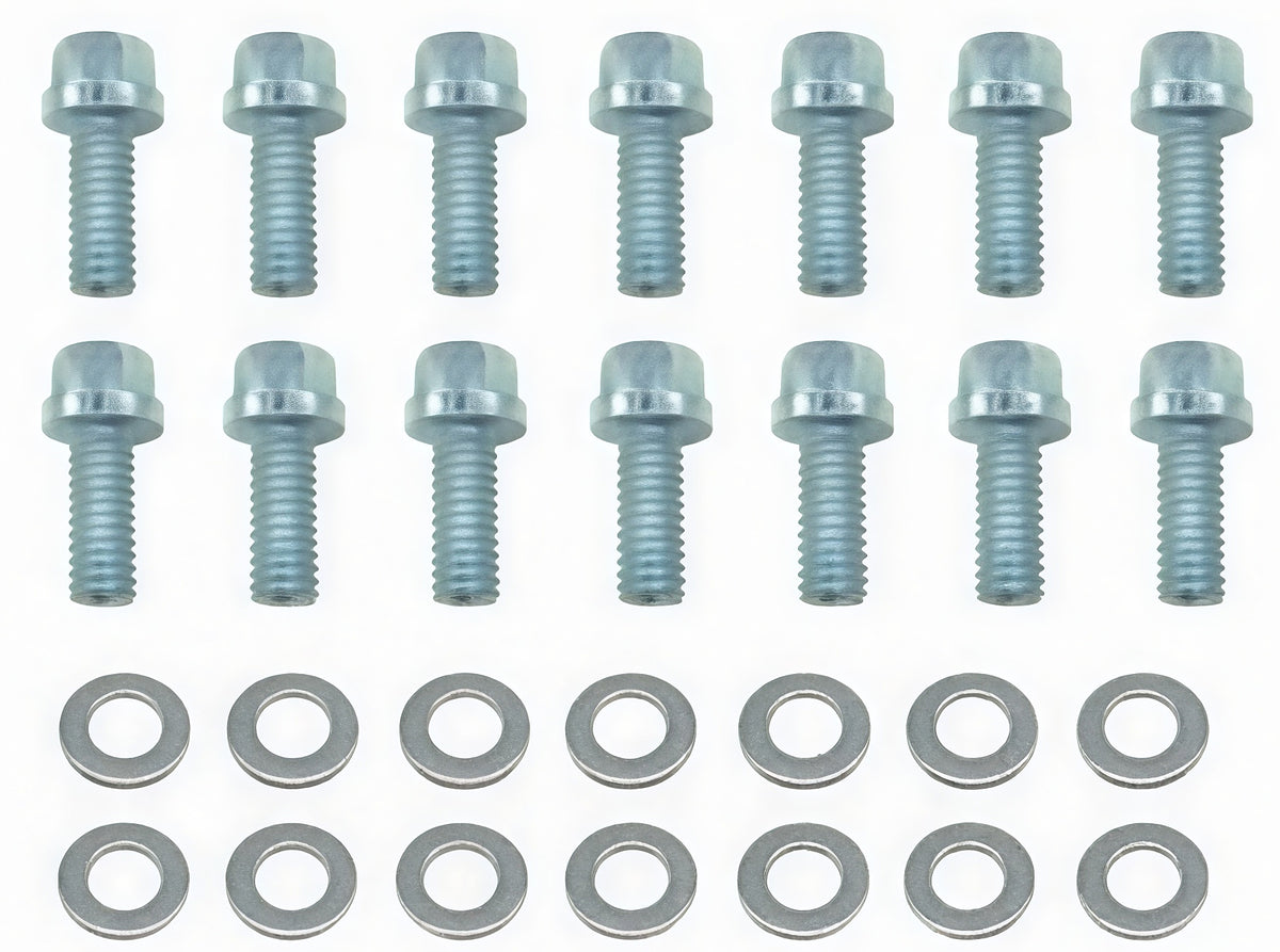 Universal Fit Transmission Pan Hardware Kit， Hex Head Bolts  5/16“-18 x 3/4“， Set of 14