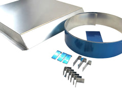 Radiator Aluminum Fan Shroud Kit