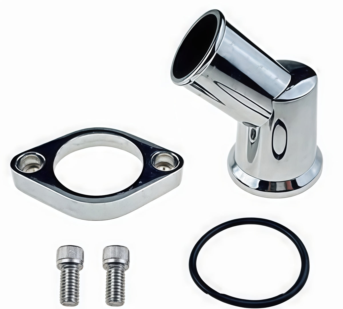 Aluminum Water Neck，45°