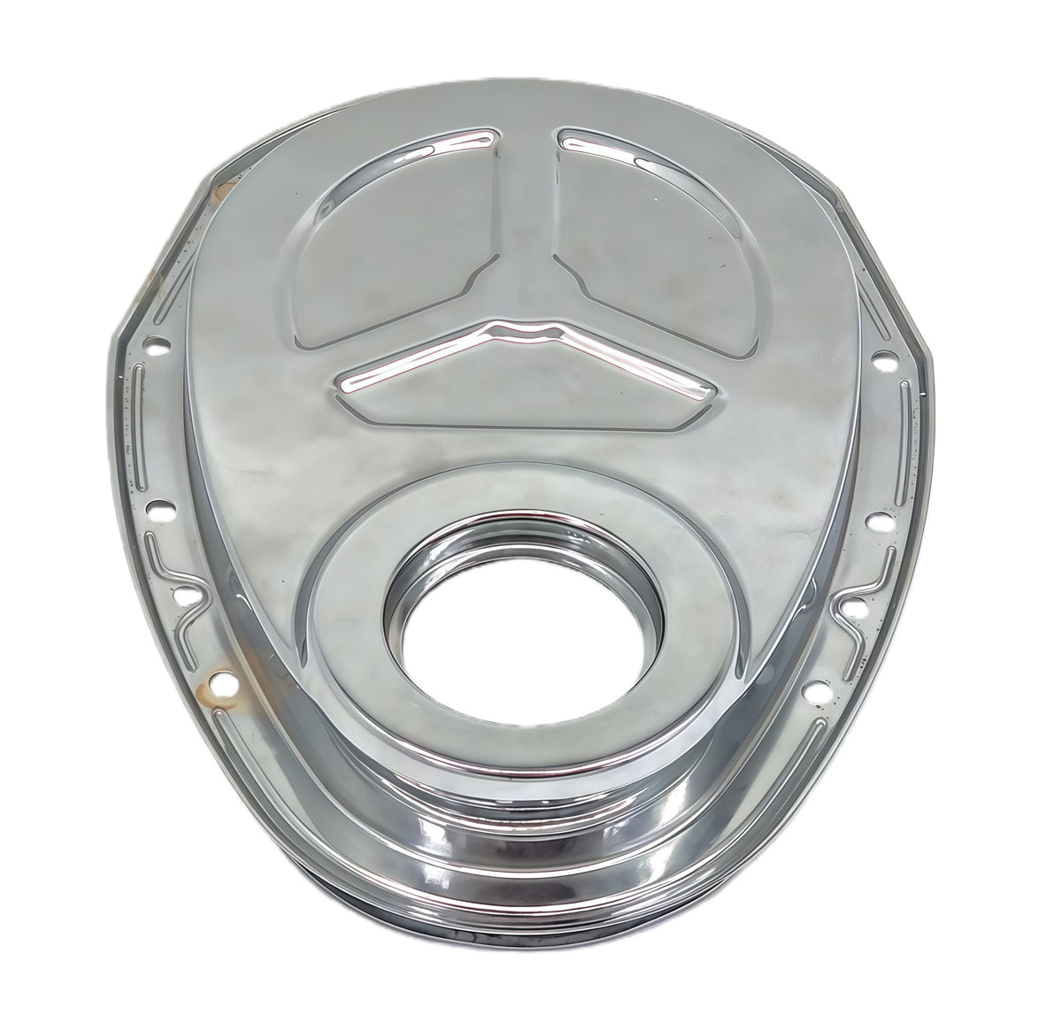 Steel Timing Chain Cover w/ Gaskets For SBC 283 305 327 350