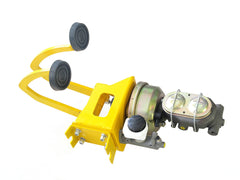 Universal Power Brake Booster Clutch Pedal Master Cylinders Assembly street rod