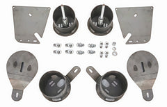 1958-64 Chevy lmpala Front and Rear Bel Air Bag Brackets Bolt-In
