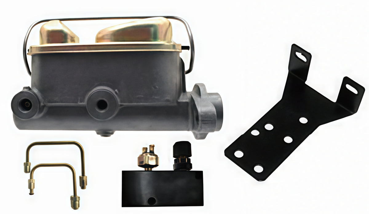1964-1973 Ford Mustang Master Cylinders Kit with Adjustable Valve