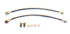 Stainless Steel Brake Lines Lenth:18＂ and 10mm Banjo