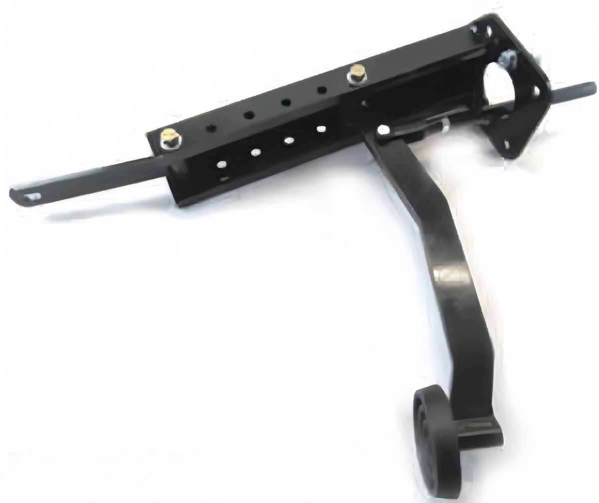 Universal Firewall Mount Under Dash Power Brake Pedal Bracket Street Rod Hot Rod Black
