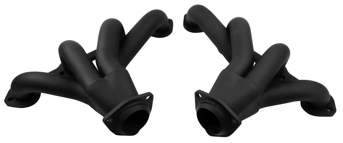 Universal Fit Small Block Ford 289-351W Hugger Tight-Fit Shorty Headers， Round Port